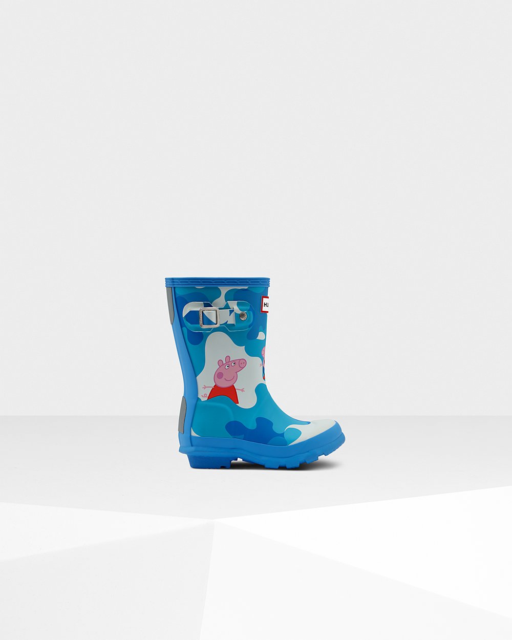 Hunter Original Little Peppa Pig Rain Boots - Cheap Online Kids Blue - ULQJIA724